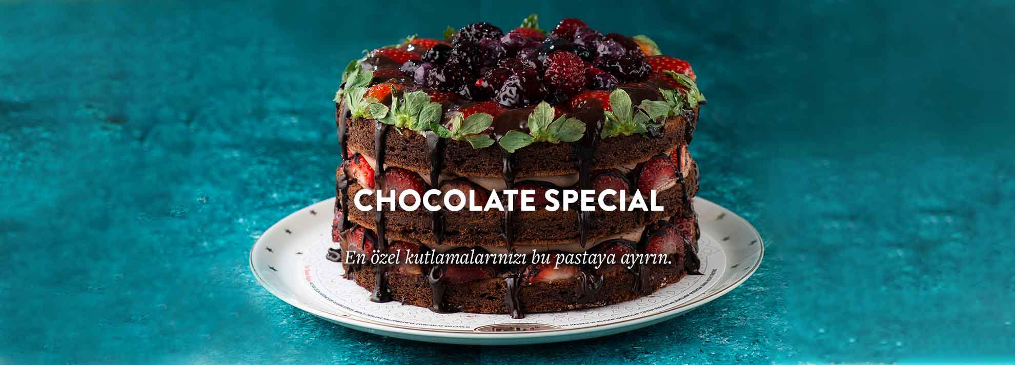 Çikolata sipesyelli pasta