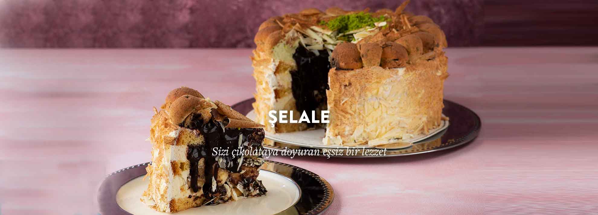çikolata şelalesi pastası